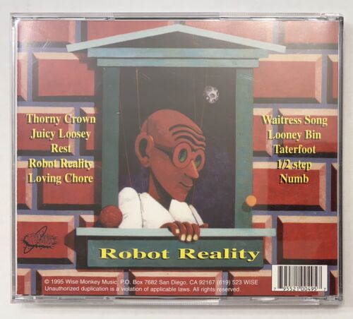 WISE MONKEY ORCHESTRA - Robot Reality (CD, 1995) - Imagen 2 de 2