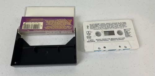 Rare Weird Science Motion Picture Soundtrack Cassette MCA VTG 1985 John Hughes - Picture 4 of 6