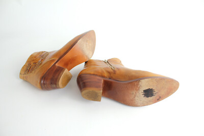 Vintage 70s The Wild Pair Leather Ankle Boots Boho Chelsea  display picture 1