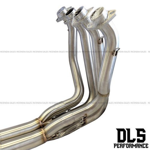 Kawasaki Z900 4-1 Race Exhaust Headers Downpipes Full System 2017-2019 - Picture 3 of 5