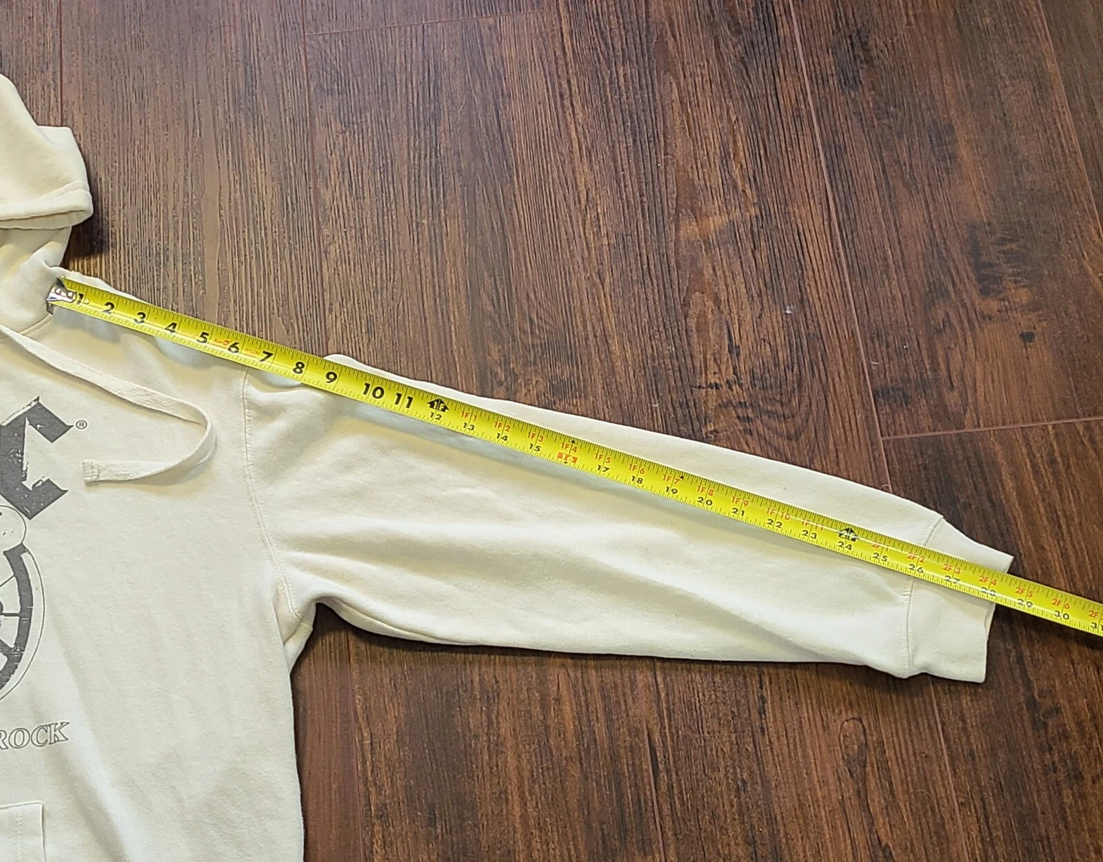 OFF WHITE Felpa con cappuccio bianca AC DC For Those About to Rock unisex XXL off rock band 2021