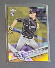 Kyle Freeland # 2017 Topps Chrome Update Gold Refractor #7/50 RC #HMT4