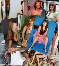 Carol Vorderman 12 Sexy Photographs Collection British TV Star Stockings Glamour