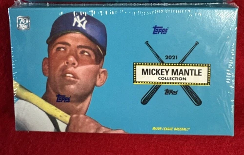 2021 Topps X Mickey Mantle Collection 1 Sealed Box Autographs Parallels Yankees
