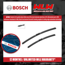 2x Wiper Blades (Pair) Flat / Aero type fits PORSCHE 911 991, 992 4.0 Front Set