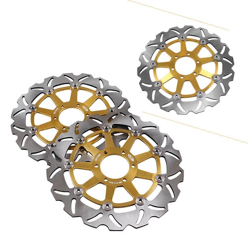 Motorcycle Front Floating Wheel Brake Disc Rotors for YAMAHA FZR R 600 FJ 1200