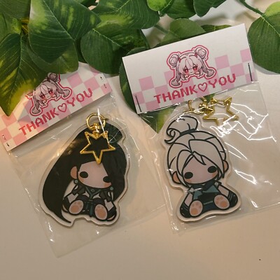 Sitting Baby Valorant Agent Keychains | Double-Sided | Reyna, Jett, Sage, Clove
