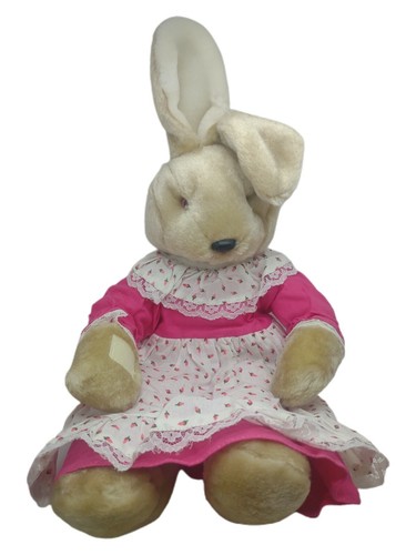 Vintage Country Bunny Hase Plüschtier Mama und ich Baby 17 Zoll 1986 Cottagecore Spielzeug - Bild 3 von 8