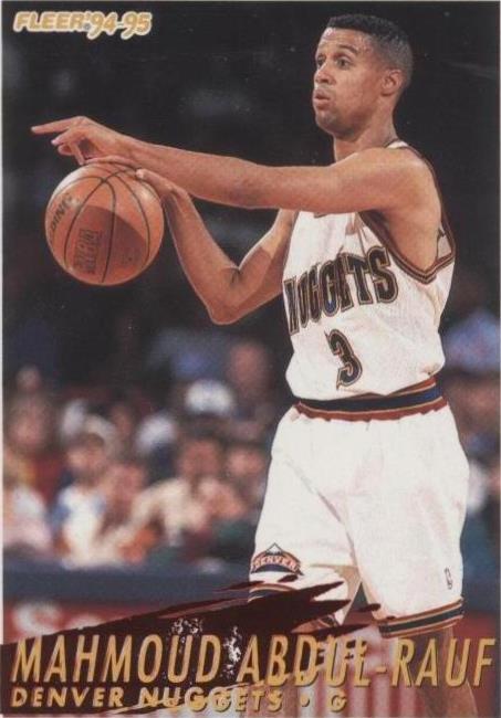 1994-95 Fleer - Mahmoud Abdul-Rauf #56 - 1 of 2