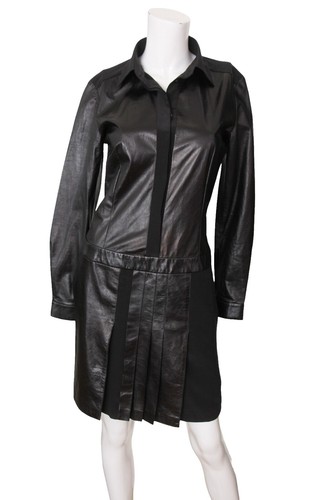 Barbara Bui Spiked Double Wrap Leather Belt NEW Barbara Bui Black Skinny Spiked Double Wrap Belt Size 90 main image 3