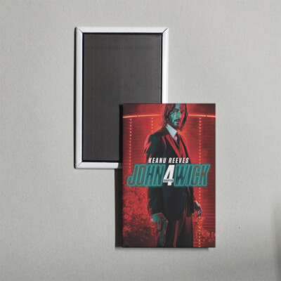 John Wick Chapter 4 Mini Movie Poster Fridge Locker Magnet