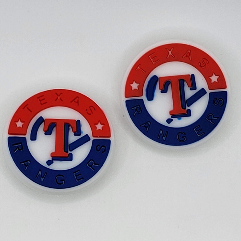 MLB Texas Rangers Baseball Team For Crocs Shoe Charms Jibbitz 2