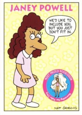 Janey Powell S14 | The Simpsons 1993 Skybox Series 1