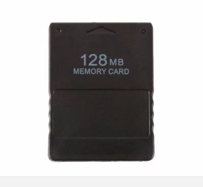 Carte mémoire noire pour Sony Playstation 2 (PS2)
