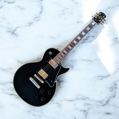 Epiphone by Gibson Les Paul Black Electric Guitar Used From JAPAN