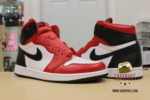 air jordan 1 retro high satin snake chicago