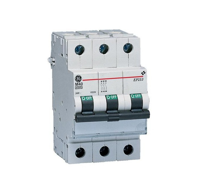 Disjoncteur EP250M GENERAL ELECTRIC EP253M63 coupure magnétothermique 63A