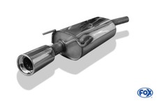 Fox Auspuff Sportauspuff Sportendschalldämpfer für Opel Tigra A 1,4l 66kW 1,6l