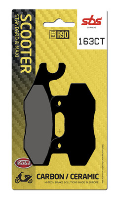 163CT BRAKE PAD CARBON CERAMIC HI-TECH KYMCO AGILITY CITY 125 R16/14 PLUS 2016