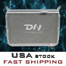 3 Row Aluminum Radiator For 1984-1989 Nissan 300ZX Turbo VG30 Z31 Turbo 3.0L V6