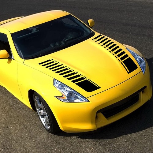 2x Car Sticker Stripe Graphics Vinyl Decal for Truck Hood Side Body Door Decor - Bild 4 von 12