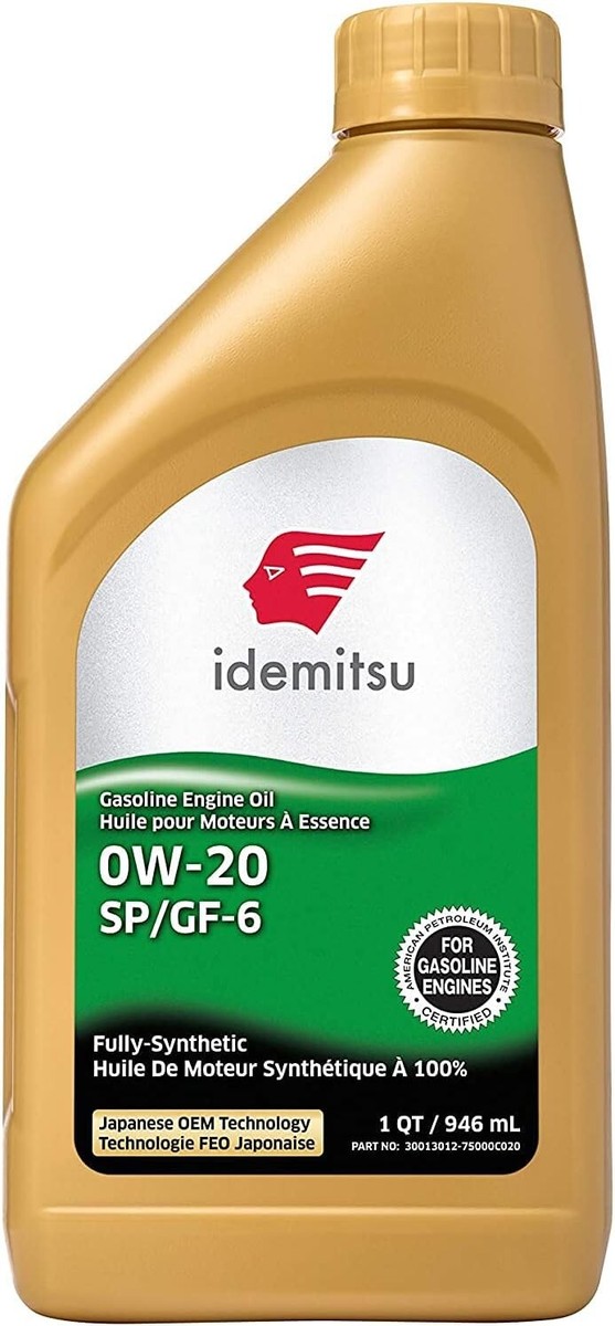 Idemitsu Full Synthetic 0W-20 Engine Oil SP/GF-6-1 Quart | eBay