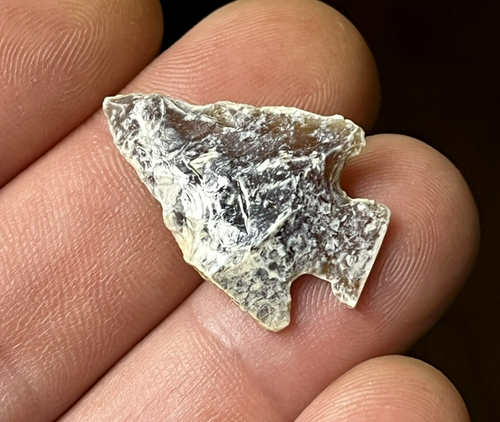 BUNTE GLENDO POINT MONTANA AUTHENTISCHE PFEILSPITZE INDISCHES ARTEFAKT BB