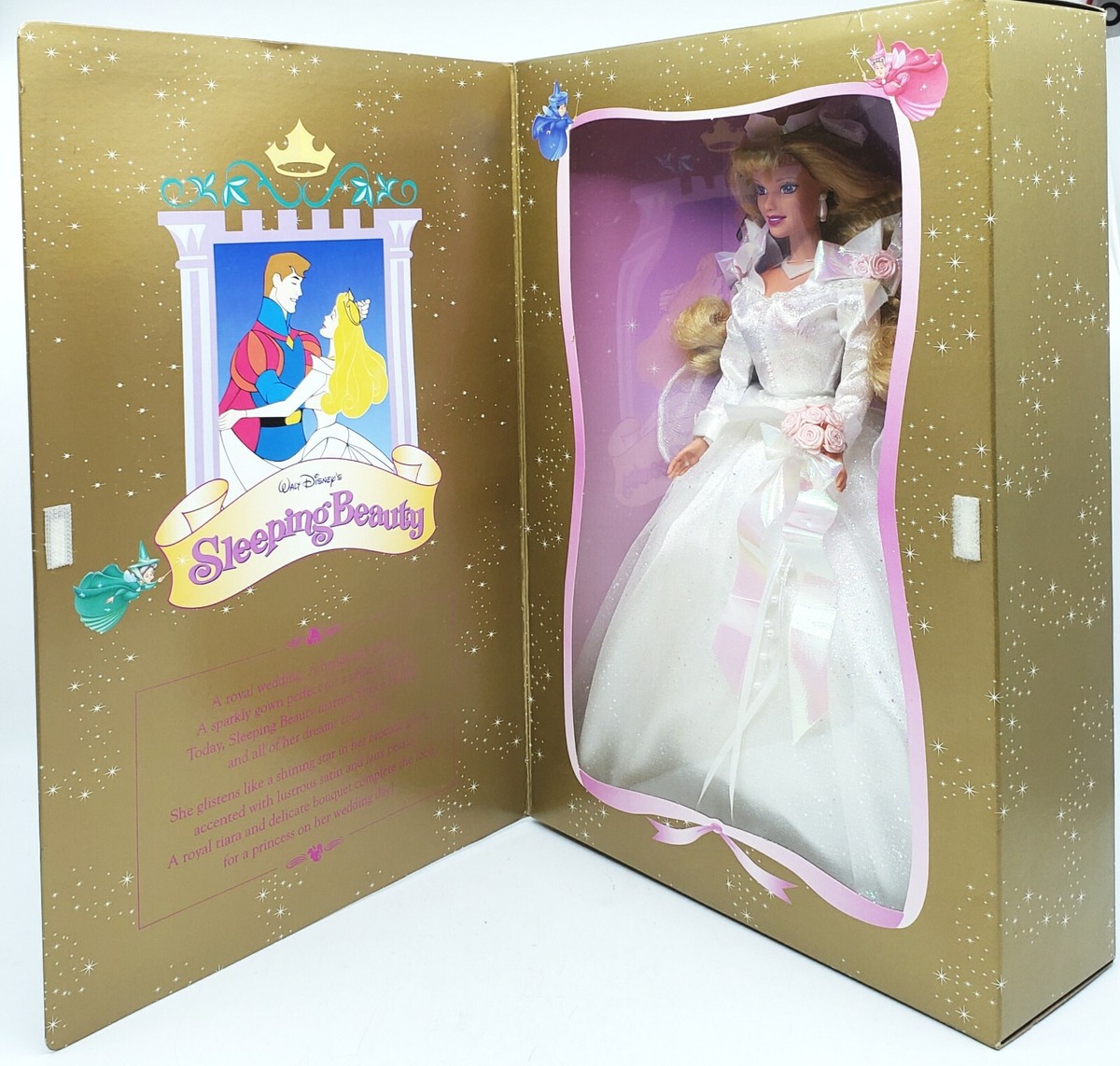 Wedding Sleeping Beauty Doll Bride Mattel 1997 Disney NEW IN BOX UNOPENED  18057