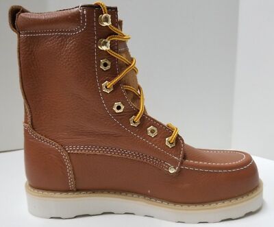 靴 vintage boots Vintage 1960s JC Penney Foremost Boots Logger Work Leather Mens