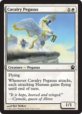 *MRM* ENG 4x Kavallerie Pegasus ( Cavalry Pegasus ) MTG Theros