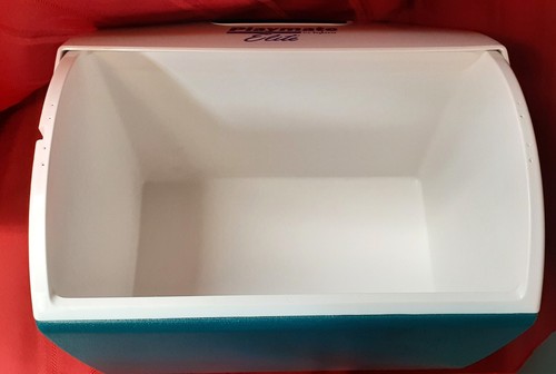 Vintage Retro PLAYMATE ELITE by IGLOO Cooler Swing Top Jade Purple White NWT - Picture 4 of 5