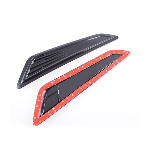 CUBIERTAS DE VENTILACIÓN CON CAPUCHA ESTILO SS NEGRO CAPÓ PARA 16-2023 CHEVY CAMARO 1LT LT RS - Imagen 9 de 12