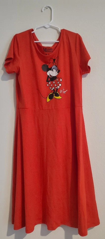 Vestido DISNEY MINNIE MOUSE ROJO NIÑA M(10/12) Foto 2 de 3