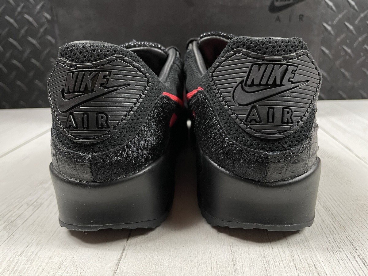 Size 5-New Nike Air Max 90 QS Infrared Blend Black White CZ5588 