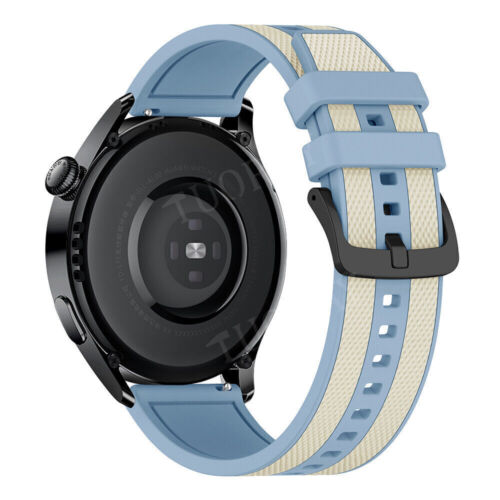 20/22mm Silicone Sport Band Strap For Huawei Watch 4 3 Pro GT 5 4 3 2 2e 42/46mm - Picture 19 of 21