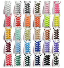 2 Pairs Flat 27",36",45",54",63" Athletic Sneaker Strings Shoelace 