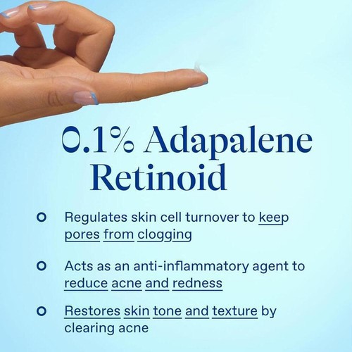 Differin Gel Acne Treatment 90 Day Supply Rx Strength Adapalene Retinoid 45g - Picture 2 of 6