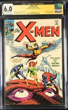 X-Men #49 CGC FN 6.0 JSA SS Signed Steranko! Marvel 1968