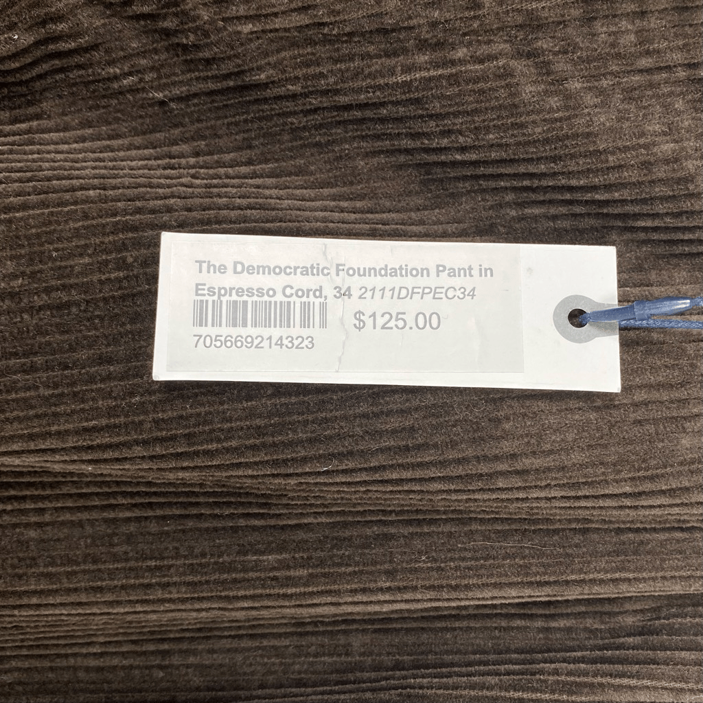 The Democratic Foundation Pant in Organic Khaki