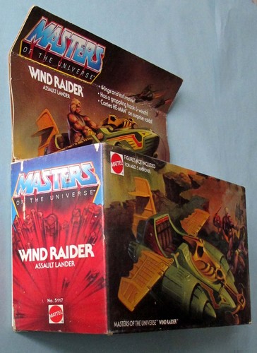 1981 - MATTEL - MASTERS OF THE UNIVERSE - WIND RAIDER - ASSAULT LANDER - BOXED - Foto 10 di 16