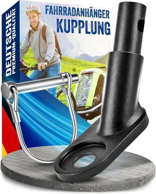Fahrrad Anhängerkupplung Universal Adapter E-Bike kompatibel Thule Croozer Set