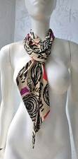 Vintage Diane Von Furstenberg Skinny Silk Neck/Head Scarf 70x5