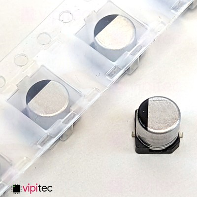 SMD Elektrolyt-Kondensator Auswahl | SMT Aluminium-Elko Sortiment 4,7uF..470uF