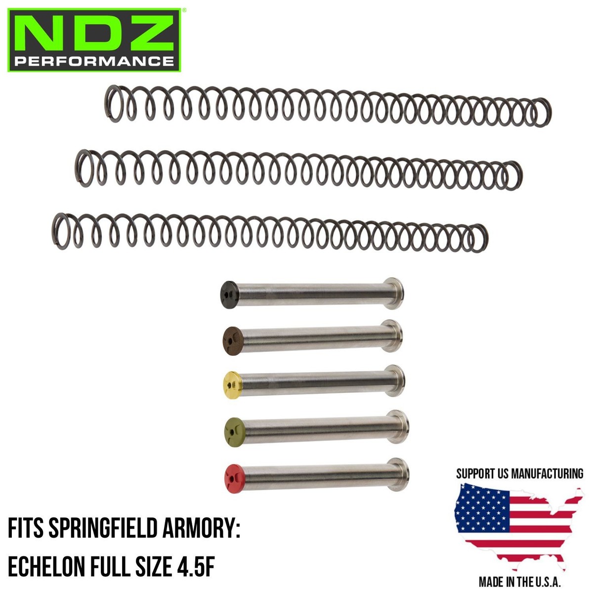 NDZ Springfield Echelon Full Size 4.5F Stainless Steel Guide Rod