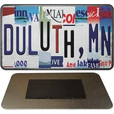 Duluth MN Strip Art Novelty Magnet Fridge Refrigerator Home Kitchen Decoration