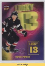 2023-24 Upper Deck Fleer Ultra Lucky 13 Owen Power #L13-4 READ 0e2f