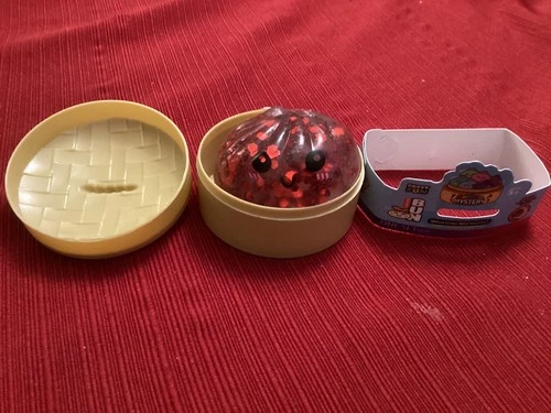 Crazy Fun Super Rare Red Glitter Squishy Bun Viral Mystery Dumpling HOT NEW