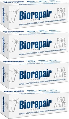 Biorepair: ''Pro White'' Whitening Toothpaste with microRepair - 2.5 Fluid Ounc...