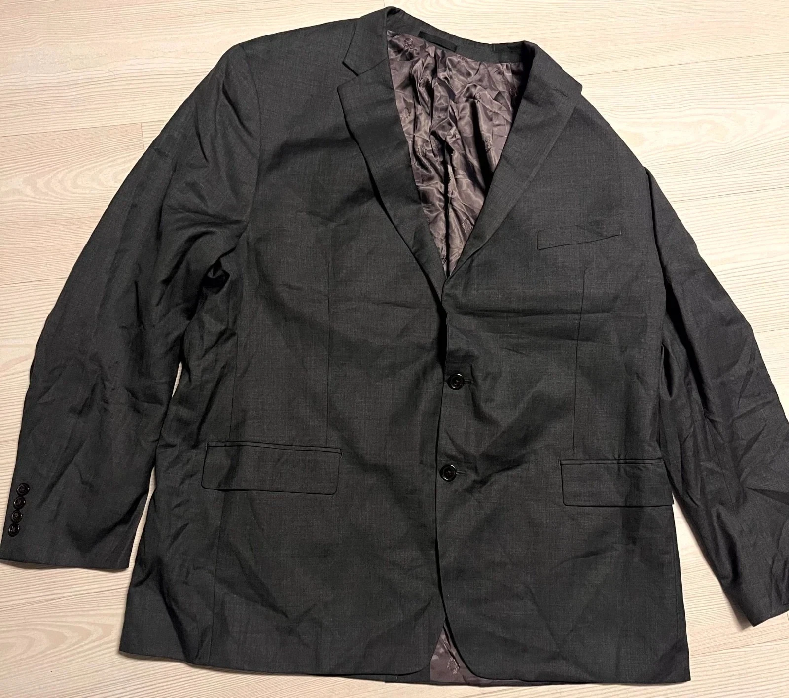 Lauren Ralph Lauren Blazer Jacket Men 50L Grey Wool Blend Notch Lapel Two Button
Opens in a new wind