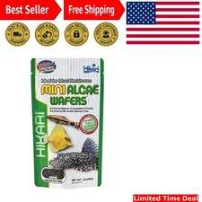 Nutrient-Rich Spirulina Mini Algae Wafers - 3oz Fish Food for Herbivores